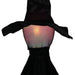 5.2ft Sound Activated Halloween Animatronic Black Witch – with Color - Changing LED Head and Creepy Sounds - Monsta Online