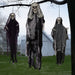 3 - Pack Hanging Skeleton Ghosts Grim Reapers – Halloween Outdoor Decorations - Monsta Online