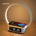 Smart Bedside Lamp with Wireless Charging and Alarm Clock - Monsta Online