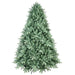 6FT Unlit Blue Spruce Artificial Christmas Tree — 1878 PE/PVC Tips, Hinged Metal Stand - Monsta Online
