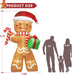 8.5FT LED Gingerbread Man Christmas Inflatable Outdoor Decoration - Monsta Online