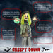 6.1ft Life - Size Animated Circus Clown – Sound Touch Activated with Glowing Eyes and Creepy Laughter - Monsta Online