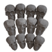 Halloween Ceramic Skull Fire Pit Decoration – 7pcs Reusable for Fireplace and Bonfire - Monsta Online