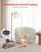 Dimmable Arc Floor Lamp with Remote & Adjustable Color Temperature for Modern Homes - Monsta Online