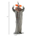 6ft Animatronic Halloween Clown – Moving Head and Arms with Red Glowing Eyes and Creepy Laughs - Monsta Online