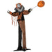 5.4ft Animatronic Halloween Clown – Motion and Sound Activated with Talking, Laughing, Moving Head and Arms - Monsta Online