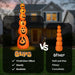 9FT Halloween Inflatable Stacked Pumpkins with LED Lights - Monsta Online