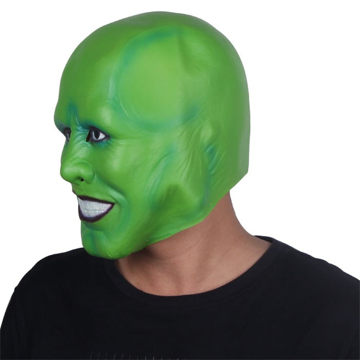 Halloween Mask Cosplay – Funny Green Latex Movie Costume Mask - Monsta Online