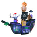 7FT Halloween Inflatable Pirate Ship with Skeletons & LED Lights - Monsta Online