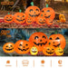 7FT Pumpkin Inflatable Halloween Decoration with 7pcs LED String Lights - Monsta Online