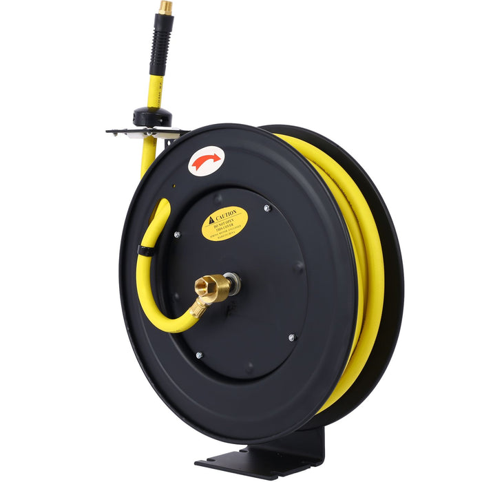 Heavy Duty 1/2" Retractable Air Hose Reel 50 ft for Efficient Storage - Monsta Online