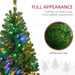 4FT Pre - Lit Artificial Christmas Tree — 100 LEDs, 208 Tips, Auto - Open, 3 Light Modes, Warm White or Multi - Color - Monsta Online
