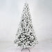 4FT Unlit Snow Flocked Artificial Christmas Tree — 233 Tips, Full Realistic, Metal Stand - Monsta Online