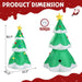 6.9FT Prelit Inflatable Christmas Tree with Star Topper and LED Lights - Outdoor Christmas Decoration - Monsta Online