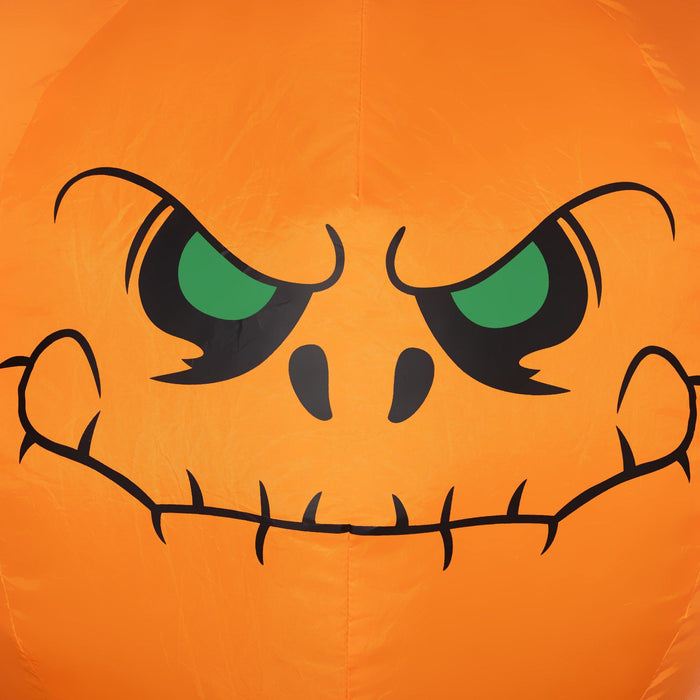 7ft Inflatable Halloween Reaper Ghost Pumpkin with LED Lights - Monsta Online