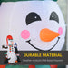 6FT Prelit Inflatable 3 Penguins Building Snowman with Swirling LED Lights - Outdoor Christmas Decoration - Monsta Online