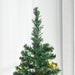 5FT Noble Fir Pencil Pre - Lit Artificial Christmas Tree — 110 Warm White LEDs, 294 Tips, Slim Space - Saving - Monsta Online