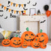 7FT Pumpkin Inflatable Halloween Decoration with 7pcs LED String Lights - Monsta Online
