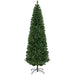 7FT Slim Pencil Artificial Christmas Tree — 818 Tips, Unlit, Auto - Open, Space - Saving, Steel Base - Monsta Online