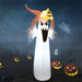6FT Halloween Inflatable Ghost Holding Pumpkin with LED Lights - Monsta Online