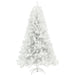 7.5FT White Artificial Christmas Tree — 1346 Tips, Unlit, Auto - Open, Wide Full Shape, Steel Base - Monsta Online