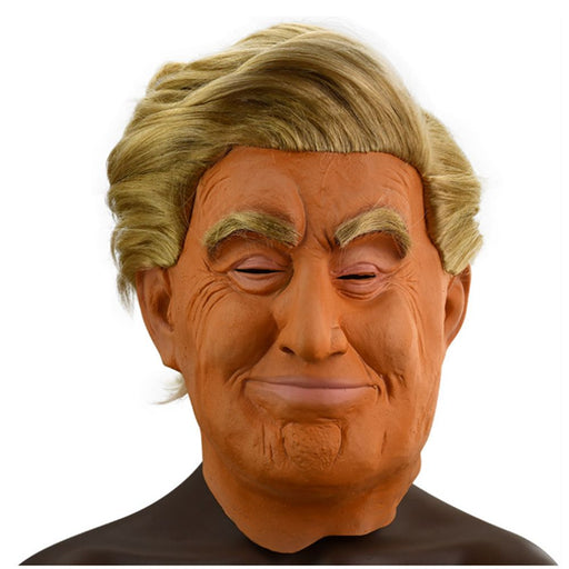 Halloween Donald Trump Mask – Realistic Latex Headgear with Wig for Cosplay - Monsta Online