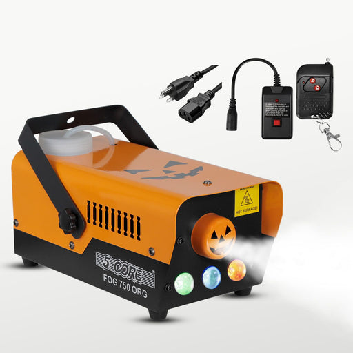 750W Halloween Fog Machine with LED Lights – Low Lying Smoke Maker with Remote for Haunted House and Parties - Monsta Online