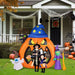6.9FT Halloween Inflatable Pumpkins with LED Lights – Giant Blow Up Yard Decoration - Monsta Online