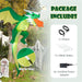 5FT Halloween Inflatable Fire - Breathing Dragon with LED Lights - Monsta Online