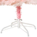 7FT Pink Pencil Artificial Christmas Tree — 1000 Tips, Unlit, Auto - Open, Slim Space - Saving, Metal Stand - Monsta Online
