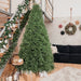 10FT Pre - Lit Artificial Christmas Tree — 5090 Tips, 1200 LED Lights, 10 Modes, Remote Control, Metal Stand - Monsta Online