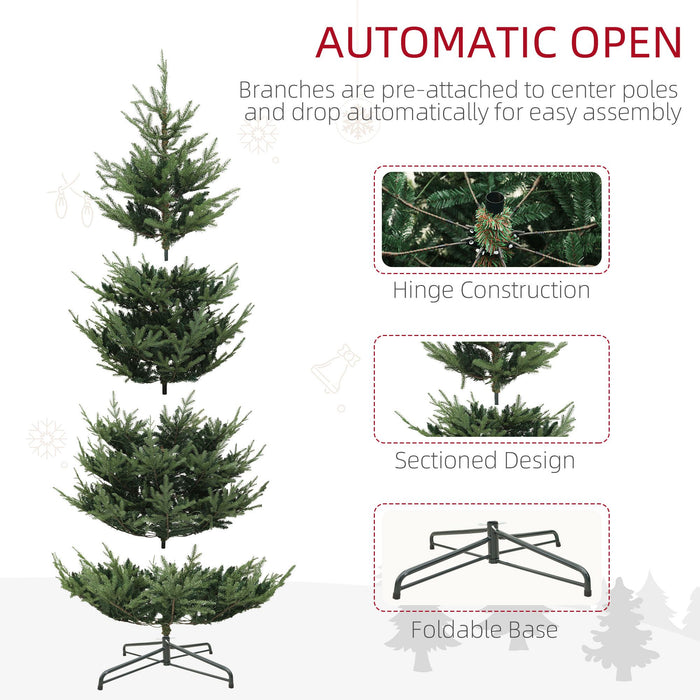 9FT Pre - Lit Artificial Christmas Tree — 300 Dual - Color LED Lights, 1939 Tips, Remote, 11 Modes, Metal Base - Monsta Online