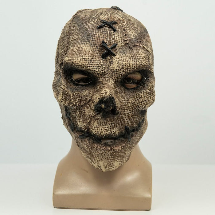 Halloween Horror Killer Skull Mask – Scary Skeleton Latex Cosplay Helmet - Monsta Online