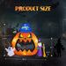 6.9FT Halloween Inflatable Pumpkins with LED Lights – Giant Blow Up Yard Decoration - Monsta Online