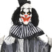 6ft Sound Activated Halloween Animatronic Clown – Shaking Body, Creepy Sounds and Glowing Red Eyes - Monsta Online