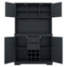 Farmhouse Coffee Bar Cabinet with Wine Storage & Drawers for Kitchen - Monsta Online