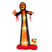 12ft Inflatable Grim Reaper Ghost with Skull and LED Lights - Monsta Online