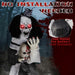 2.4ft Halloween Animatronic Clown – Sound - Activated Jumping with Creepy Sounds and Glowing Eyes - Monsta Online