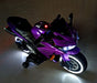 12V Ride - On Kids Electric Motorcycle with Throttle and Lighted Training Wheels - Monsta Online