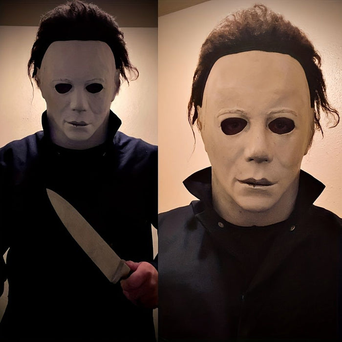 Michael Myers Halloween Mask – Scary Latex Horror Costume Prop for Adults - Monsta Online