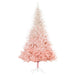 6FT Pink Spruce Artificial Christmas Tree — 800 Tips, Unlit, Auto - Open, Full Realistic Branches, Metal Base - Monsta Online