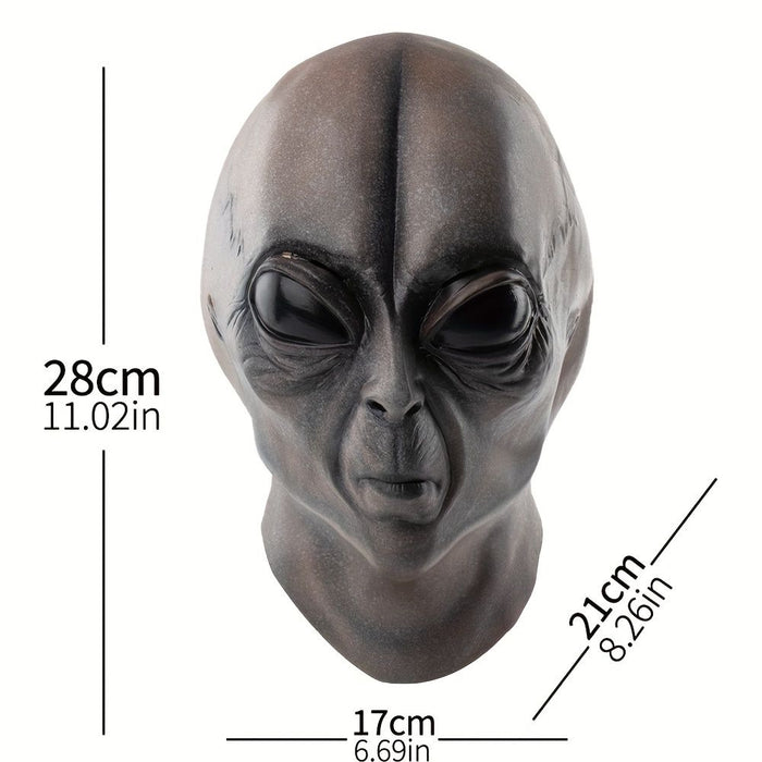 Halloween Alien Mask – Scary Latex Cosplay Mask for Carnival Parties - Monsta Online
