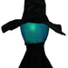 5.2ft Sound Activated Halloween Animatronic Black Witch – with Color - Changing LED Head and Creepy Sounds - Monsta Online