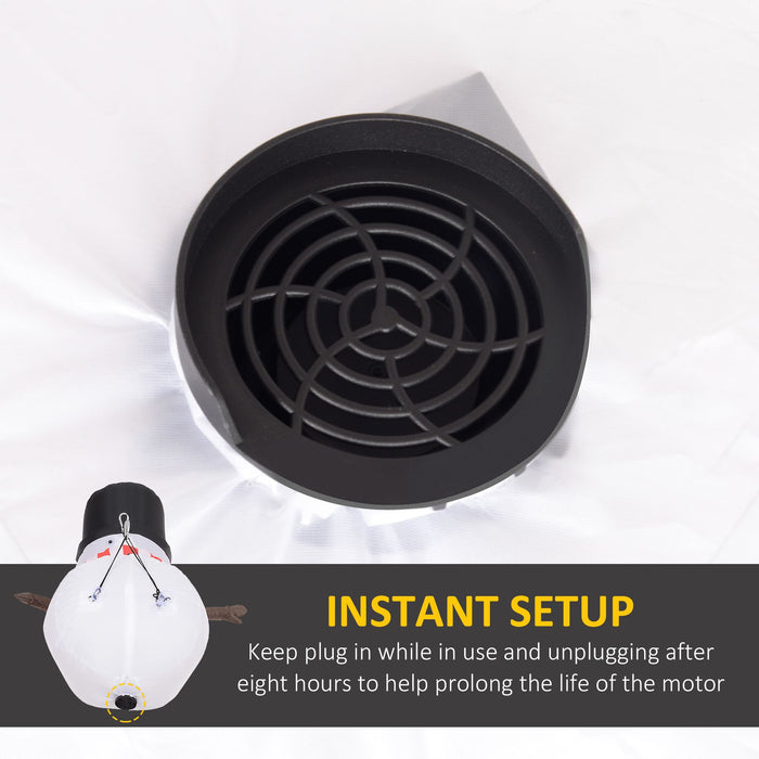 3FT Prelit Christmas Hanging Inflatable Snowman with LED Lights - Outdoor Window Decoration - Monsta Online