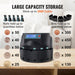 Automatic USD Coin Counter Machine with 2000 Coin Capacity and LCD Display - Monsta Online