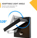Modern Outdoor Motion Sensor Wall Light for Porch and Front Door - Monsta Online