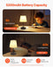 Cordless Rechargeable Table Lamp with Fabric Shade - 3 Dimmable Brightness Levels - Monsta Online