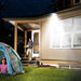 PIR Motion Activated Solar Wall Lamp with 60 LEDs and Remote for Outdoor Spaces - Monsta Online