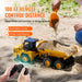1:16 Scale RC Construction Dump Truck - Remote Controlled 11CH Toy for Outdoor Adventures - Monsta Online