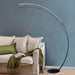 Stylish Curved Floor Lamp with Remote – Contemporary Lighting for Home Decor - Monsta Online